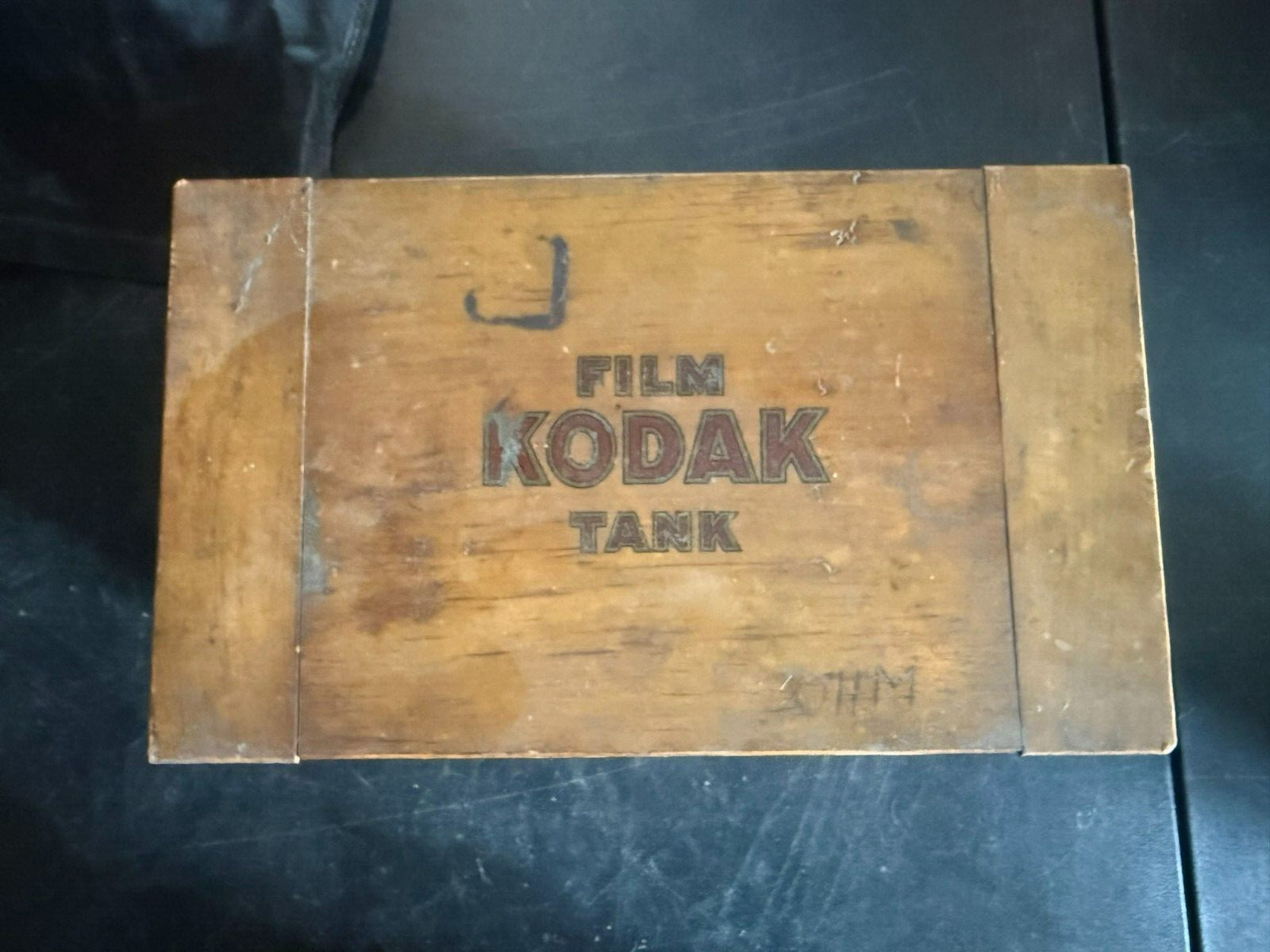 Kodak Film Tank Wooden Film Developing Tank With Accessories Vintage 1920s Parts