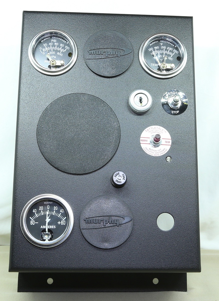 Murphy W0168 30700009 12V Analog Engine Control Panel Assy.