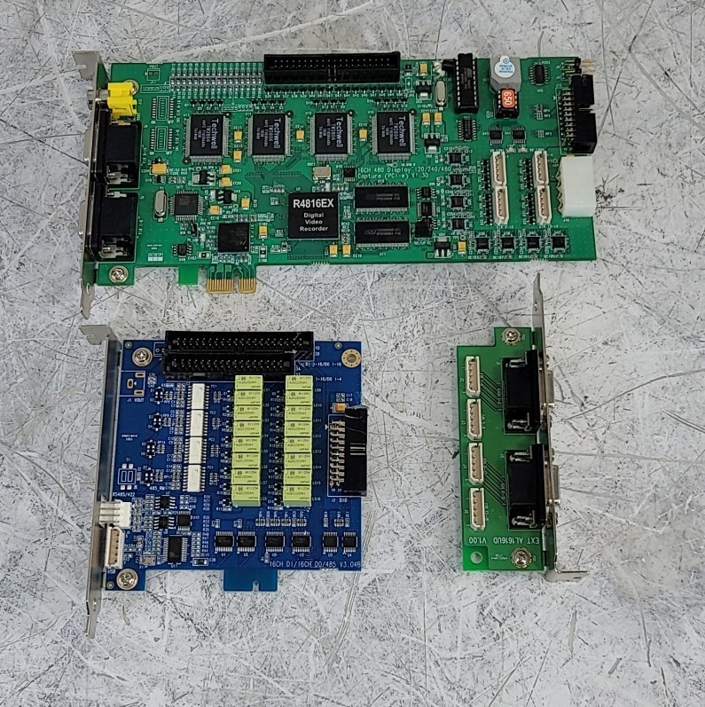 TECHWELL R4816EX Digital Video Recorder 16CH 480 Display 120/240/480 SEE NOTES