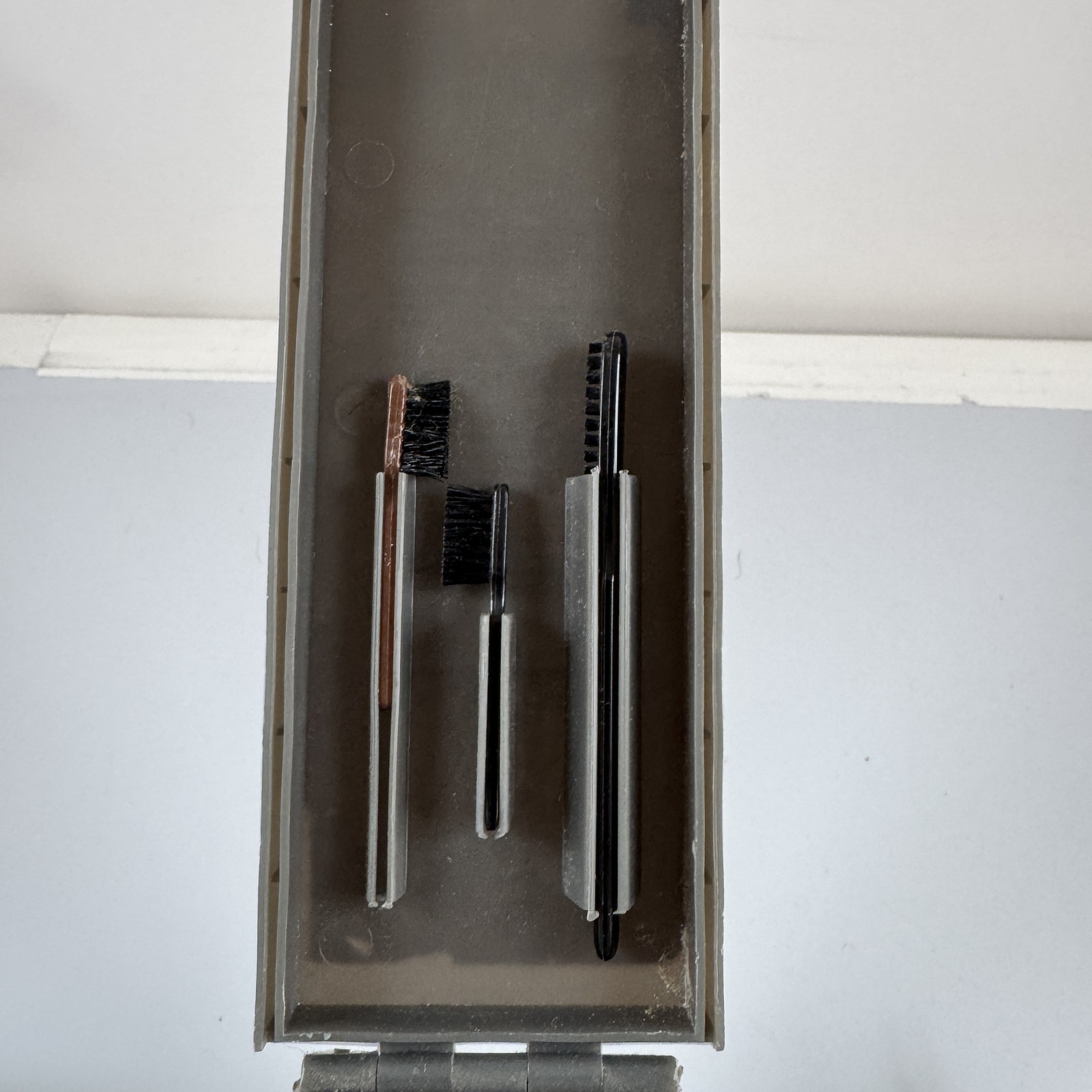 Vintage IBM Computer Tape Drive Cleaning Kit Applicators Brushes Alcohol Pads