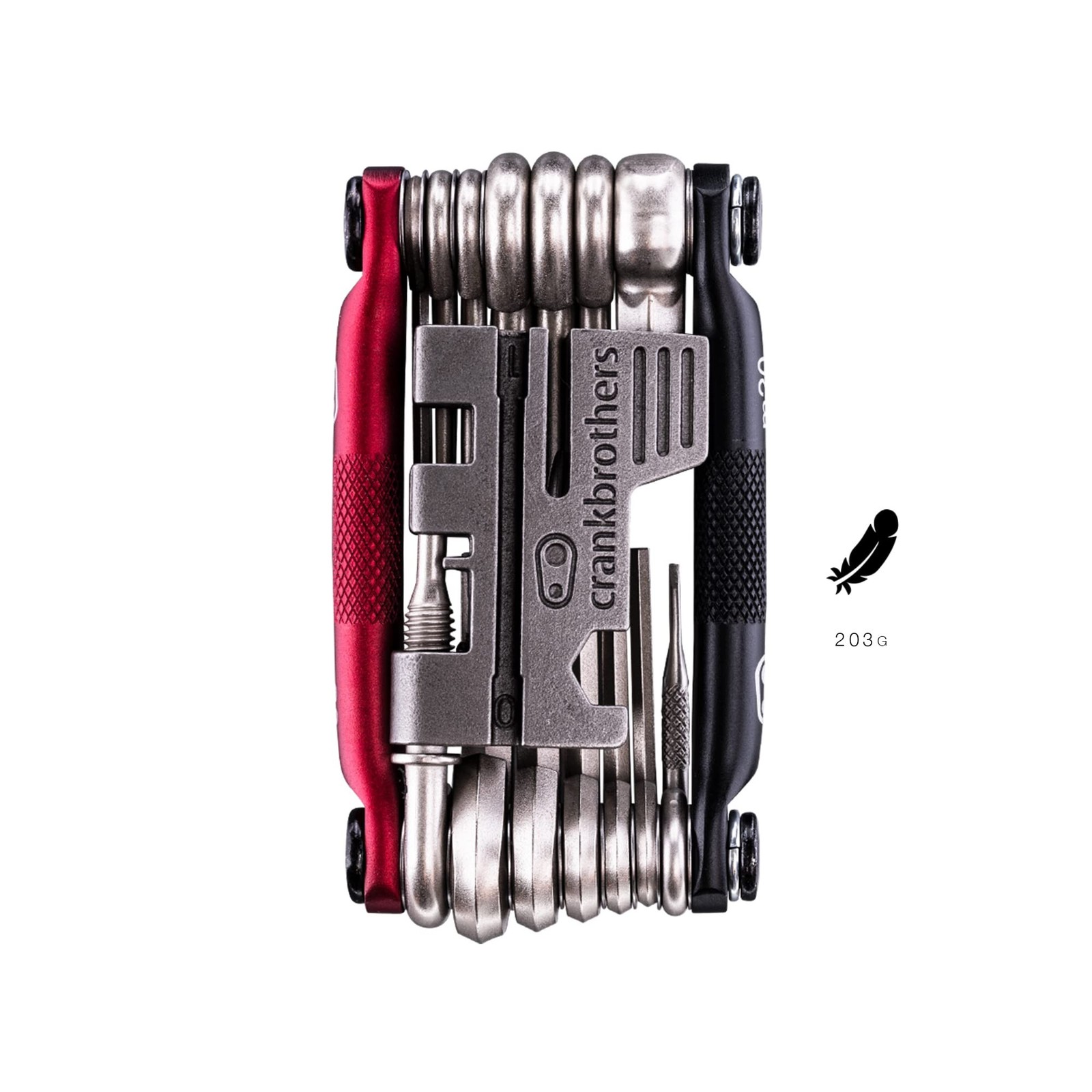 Crankbrothers M 20 Multi Tool Matte Black Red