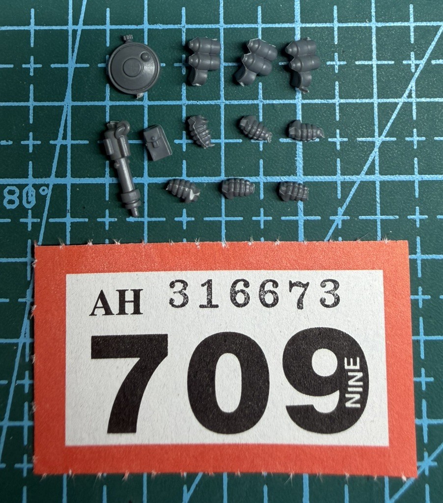 Krieg Grenade Pouch Mine Bundle Imperium Diorama Militarum Marine 40k Bit Heresy