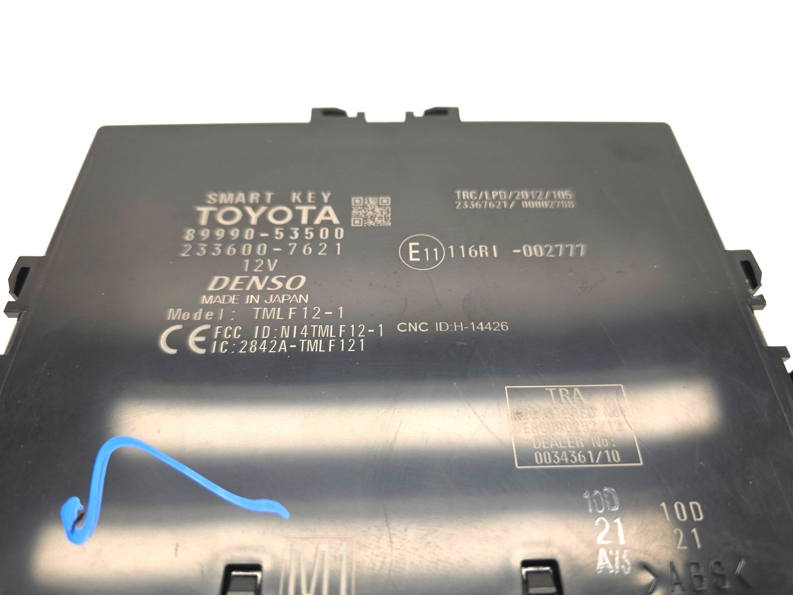 2021-2022 LEXUS IS300 IS350 SMART KEYLESS ENTRY COMPUTER CONTROL MODULE UNIT OEM