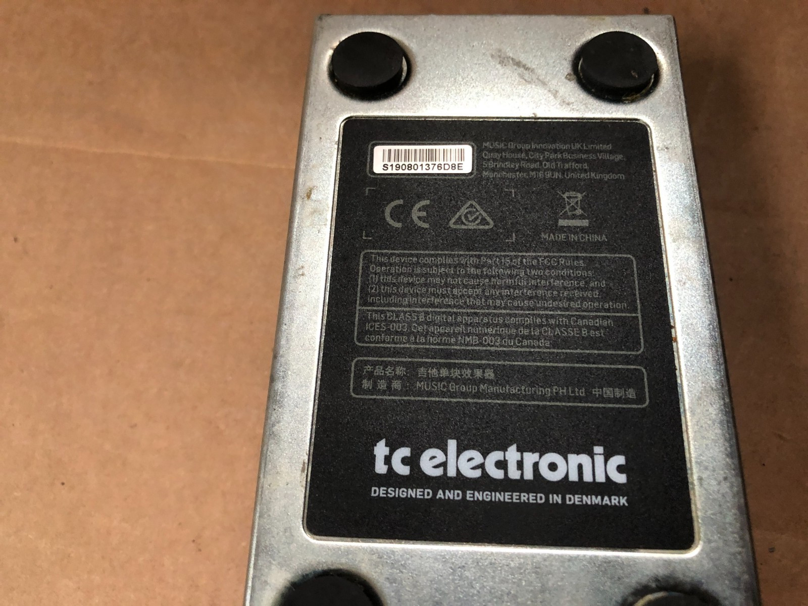 TC Electronics June 60 Chorus Effects Pedal Mono/Stereo Stomp Box JUNO-60