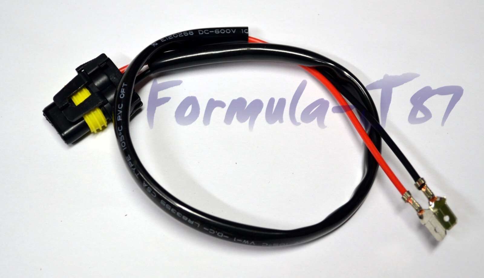 HID Kit Extension Wire H3 Two Harness DRL Light Bulb Cornering Socket Ballast OE