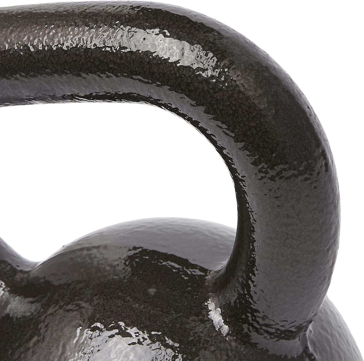 45LBS Cast Iron Kettlebell W/Non-Slip Handle Strength Training Kettlebell