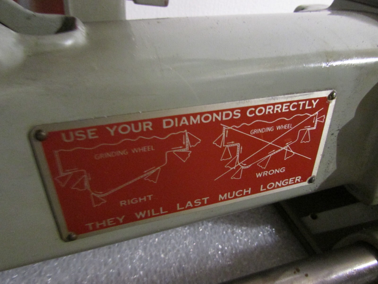 Pratt & Whitney Diaform Surface Grinding Wheel Forming Attachment with Tooling