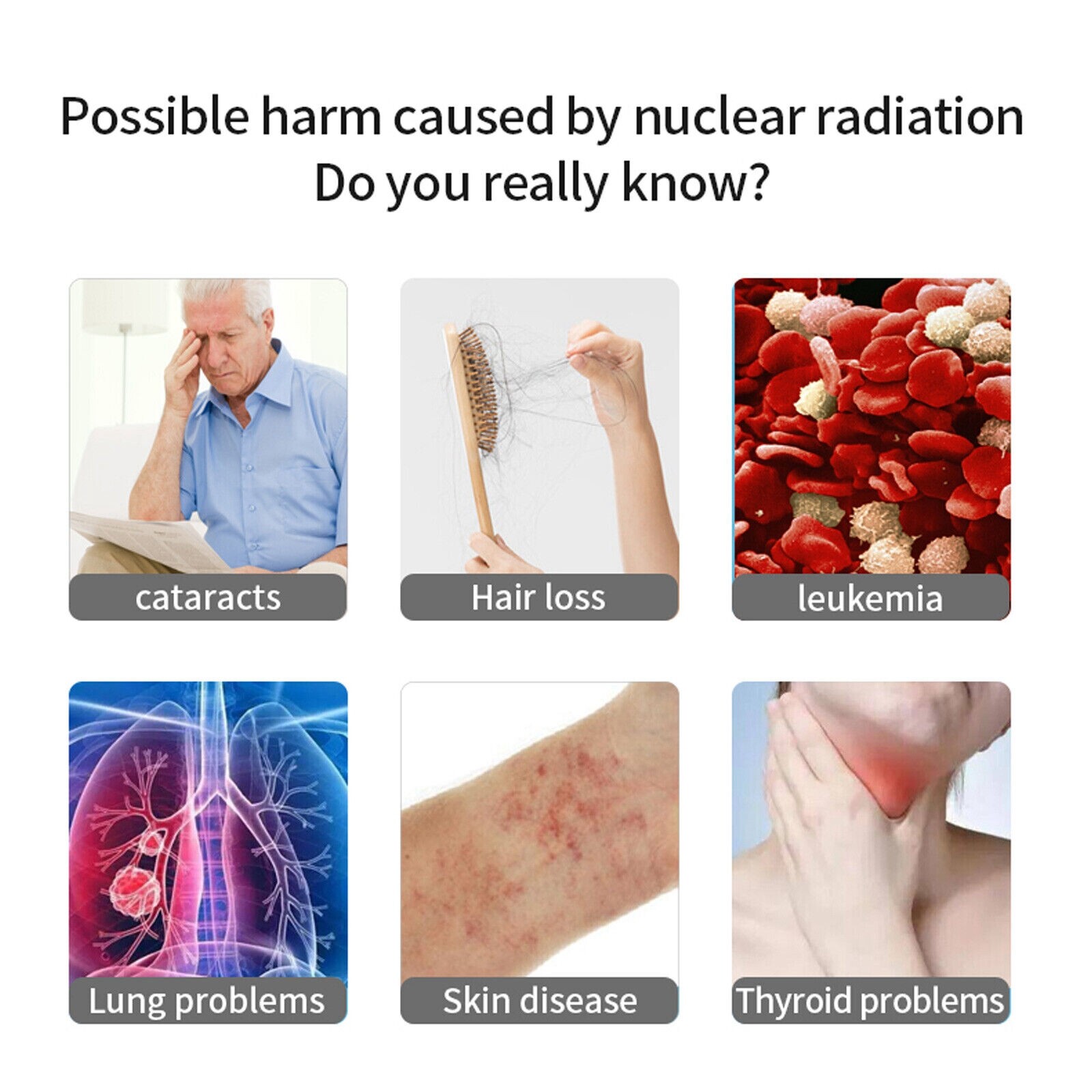 Potable Nuclear Radiation Detector Geiger Counter Dosimeter β/γ/X-Ray Tester