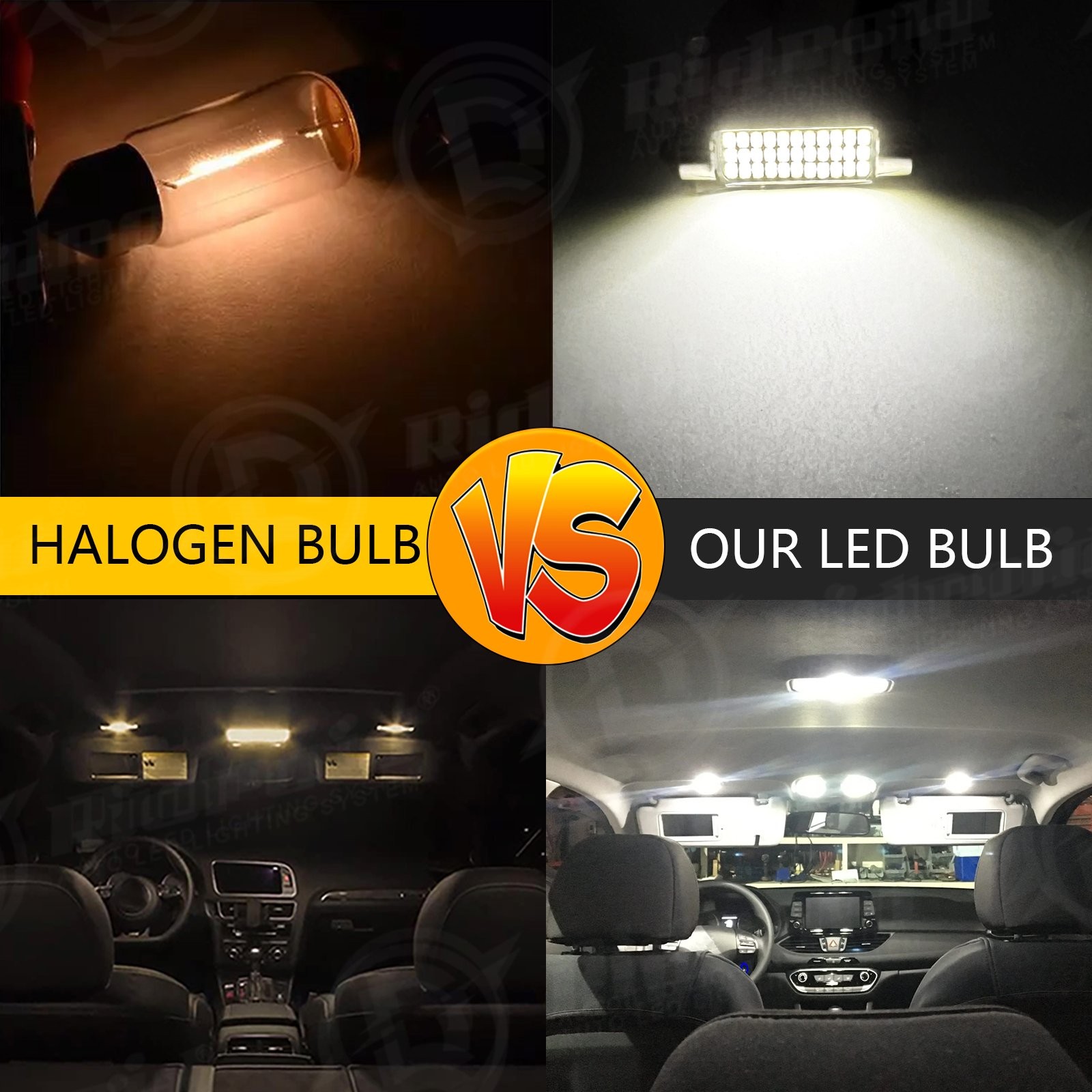 12X White LED Interior Light Package Kit For 2007-2013 Chevy Silverado 1500 2500