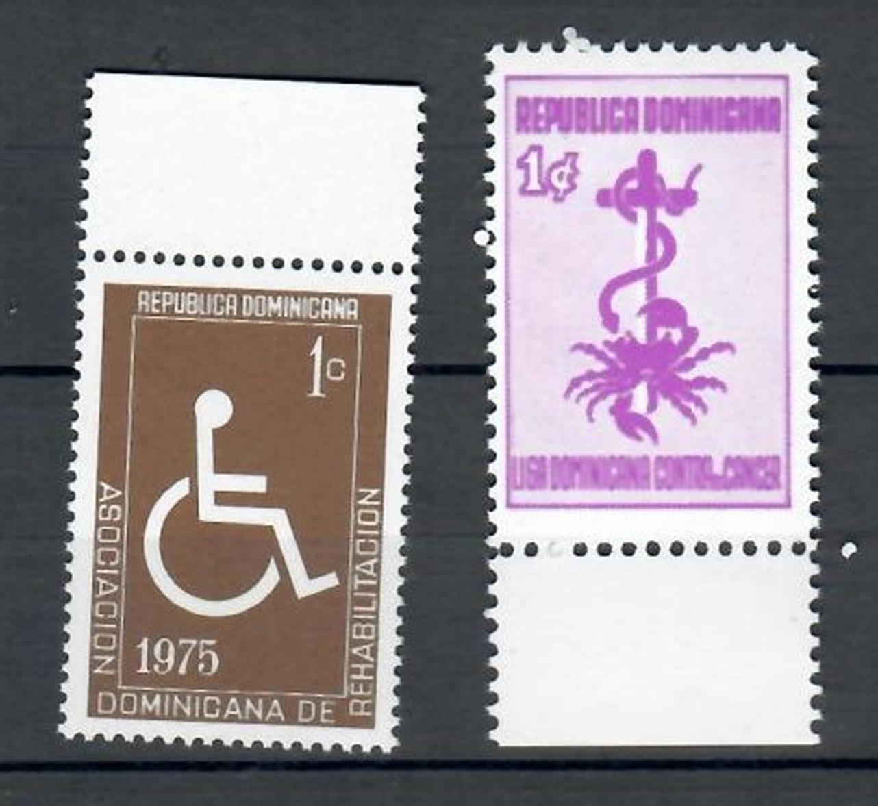 DOMINICANA LATIN AMERICA REHABILITATION & MEDICAL MNH STAMPS LOT (DOMIN 217)