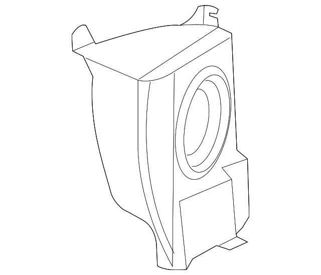 Genuine GM Rear Speaker 10393223