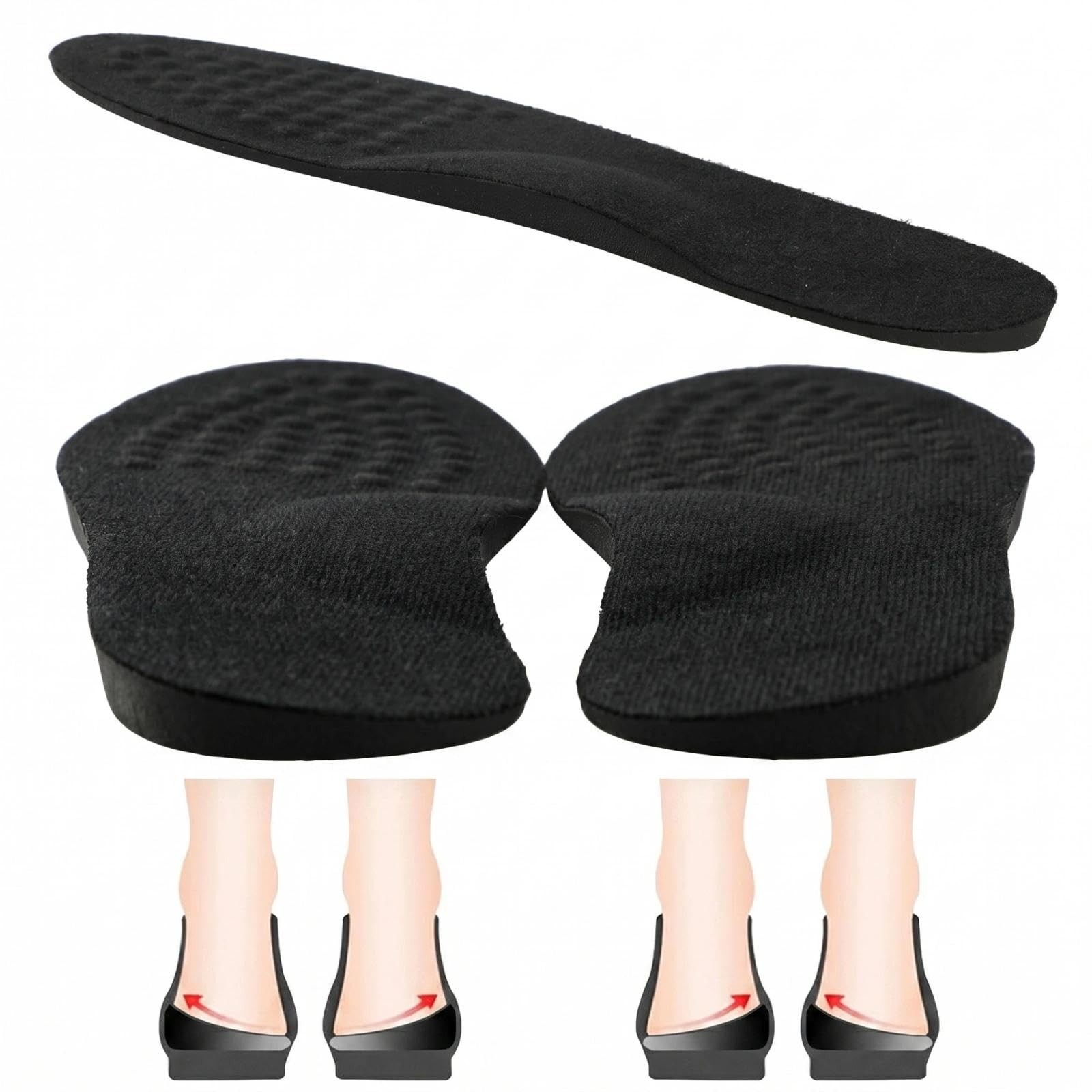XINIFOOT Supination Correction Insoles for Men & Women, Posture Correcting Or...