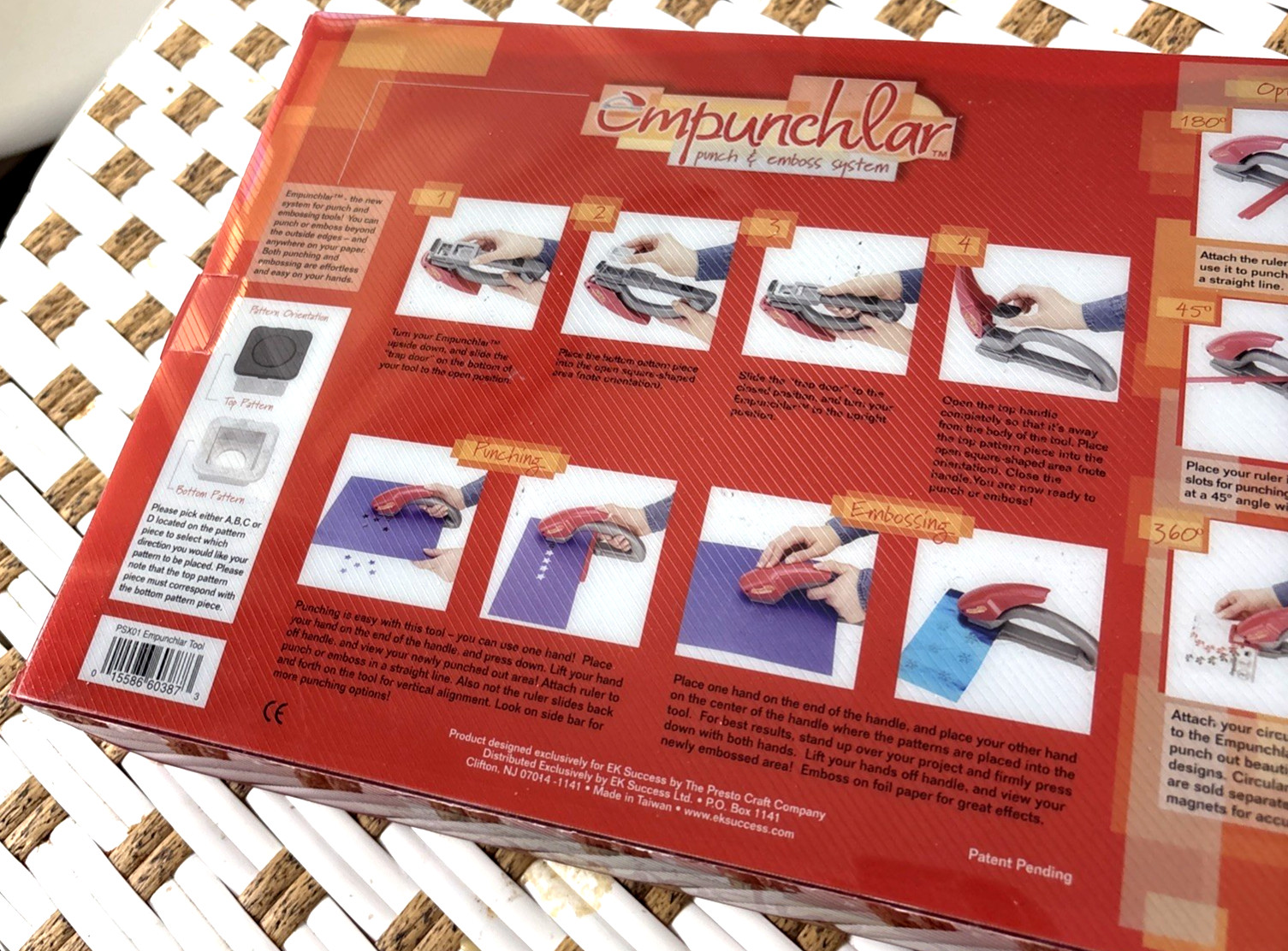EMPUNCHLAR Punch & Emboss System - EK Success - NEW!