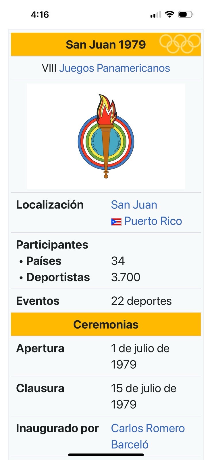 L@@K PUERTO RICO MEDAL 1979 JUEGOS PANAMERICANOS “ATLETISMO” .999 OZ SILVER