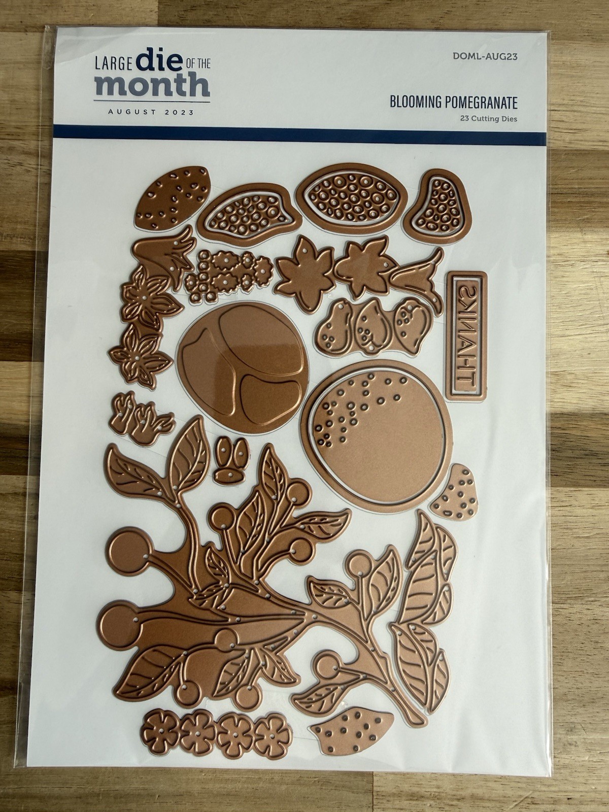 Spellbinders - Blooming Pomegranate - DOML-AUG23