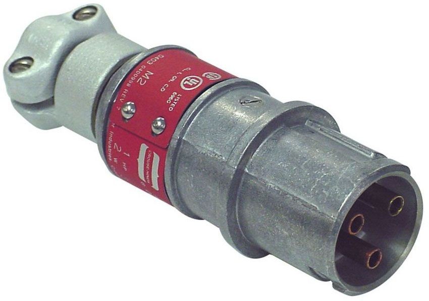 NIB - Appleton - CPP516 - 20A, Two-Wire, Three-Pole Plug For Hazardous Locations