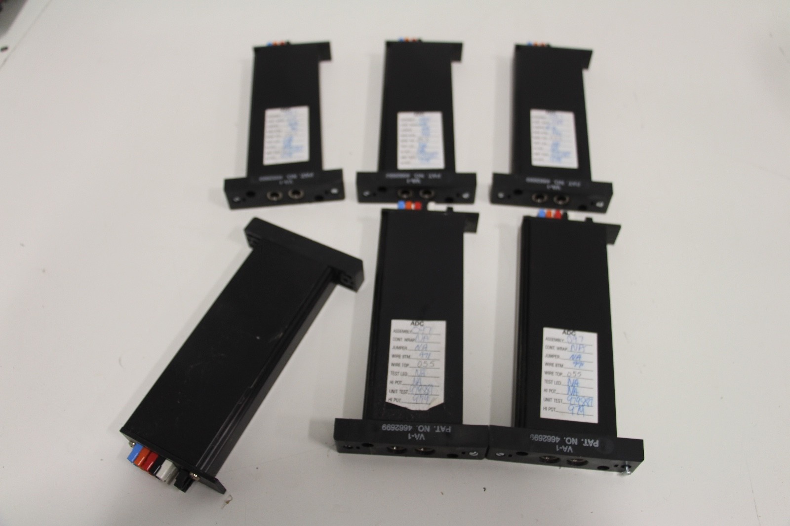 Lot of (6) ADC VA-1 Wire Termination System TE Connectivity Audio Module