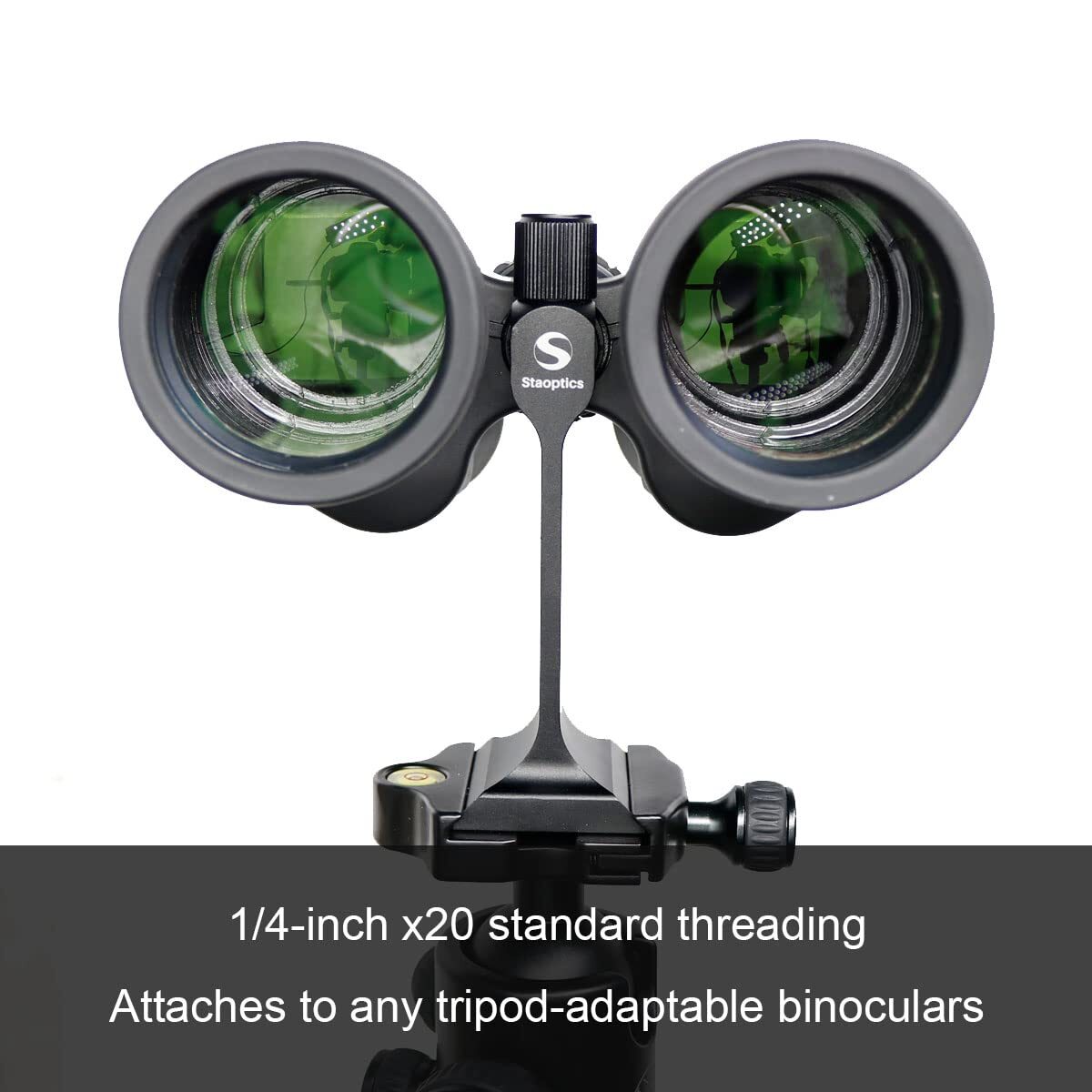 Binocular Tripod Adapter Quick Release With 38mm Mounting Base 1/420 Inch Thread