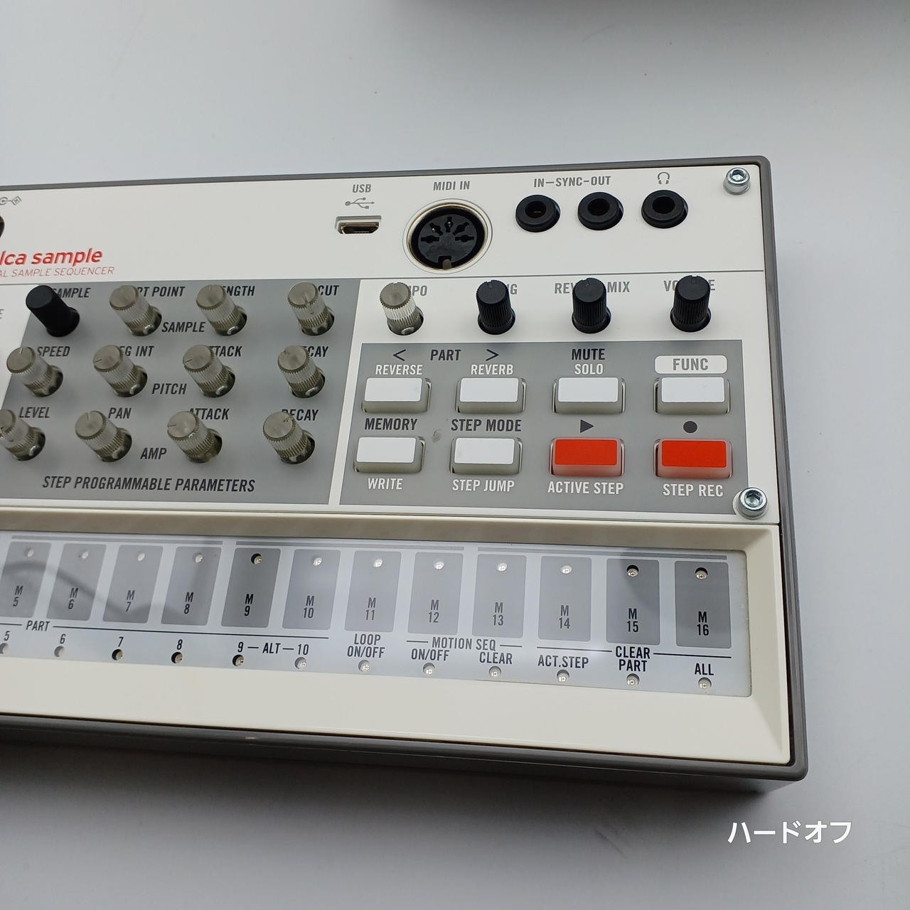 KORG volca sample Compact Digital Sample Sequencer Analogue Isolator With Box