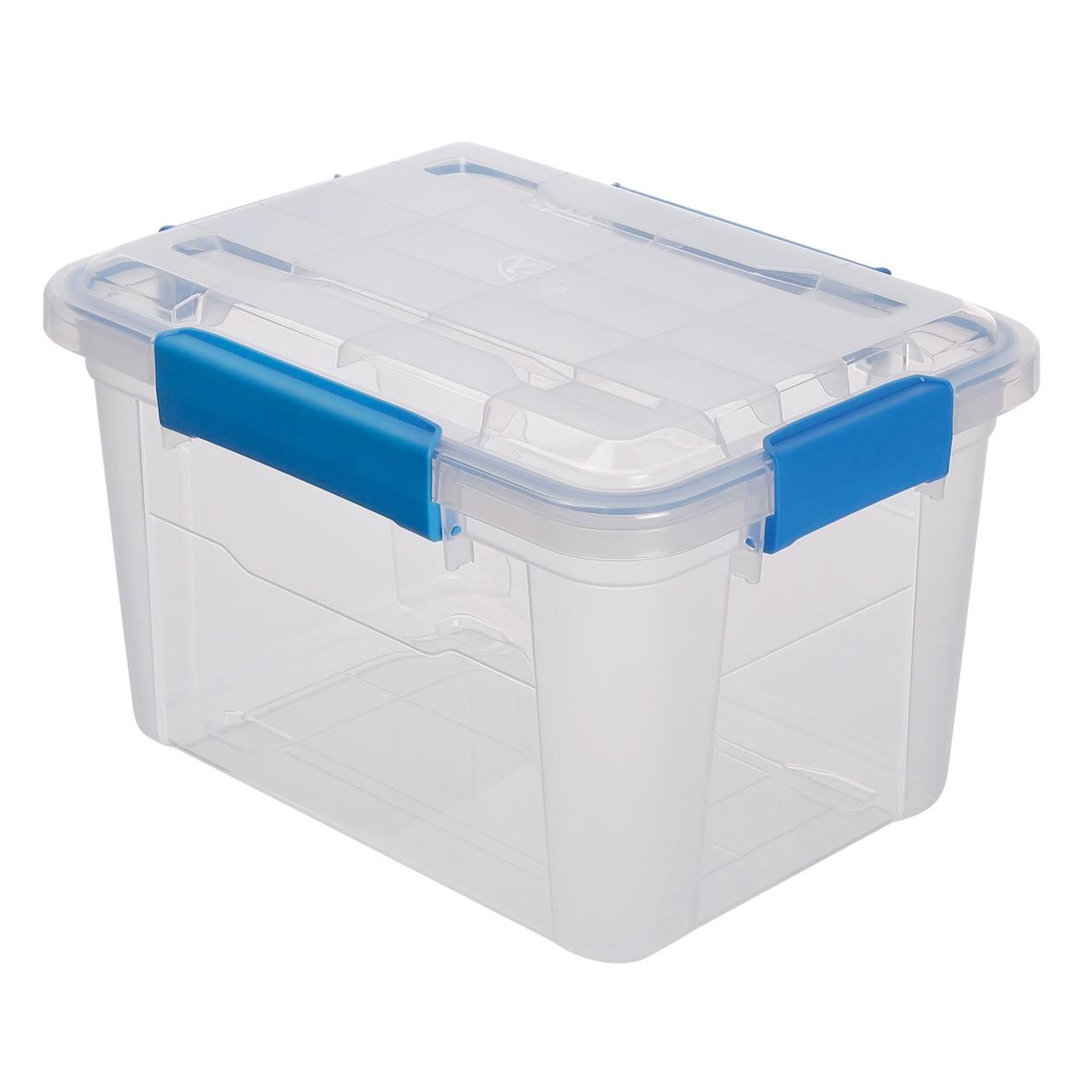6 PACK WATERPROOF 4.7Gal/19Qt/18L STORAGE BOX IP67