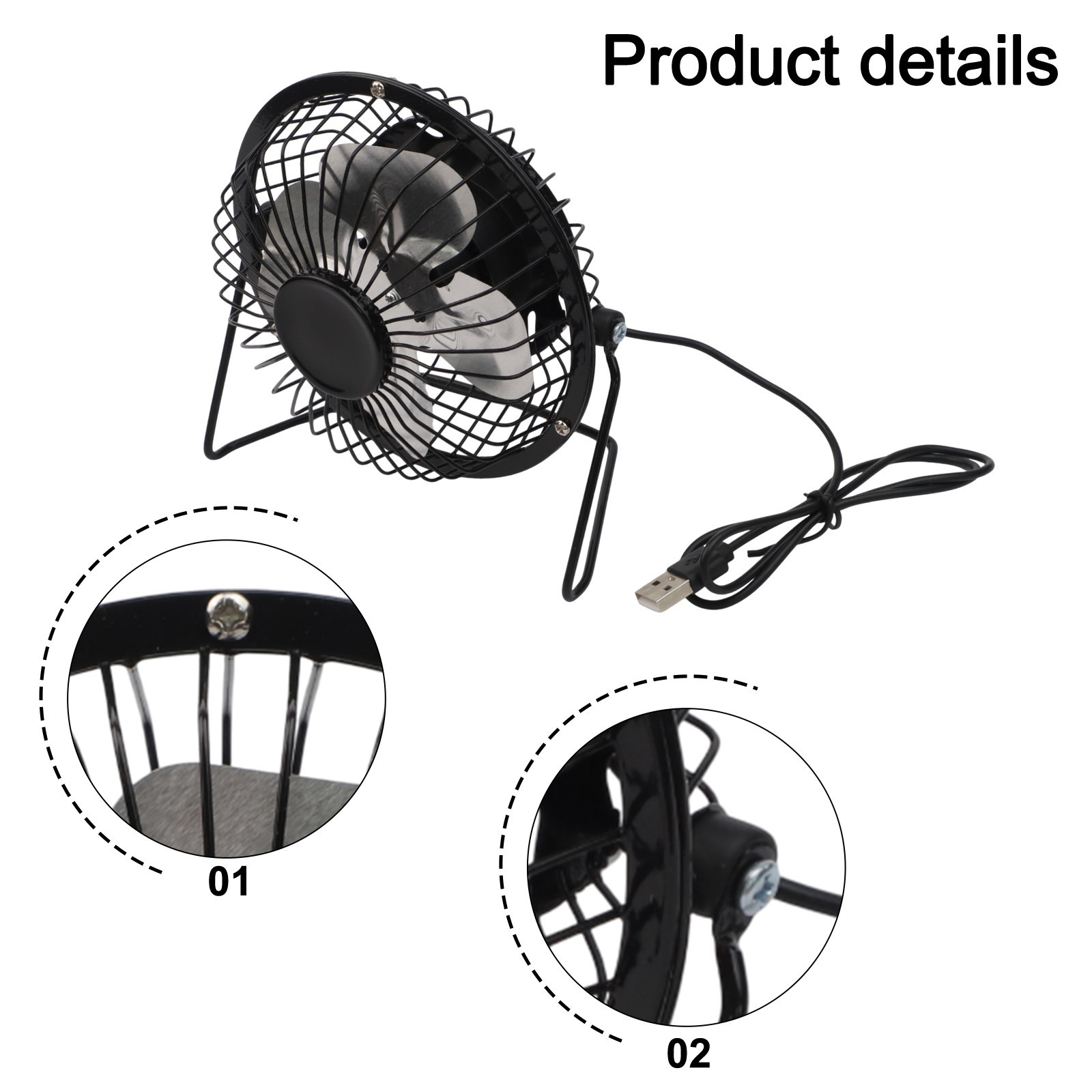 4 Inch 2 5W Solar Panel Fan Great for Enhancing Air Circulation Outdoors