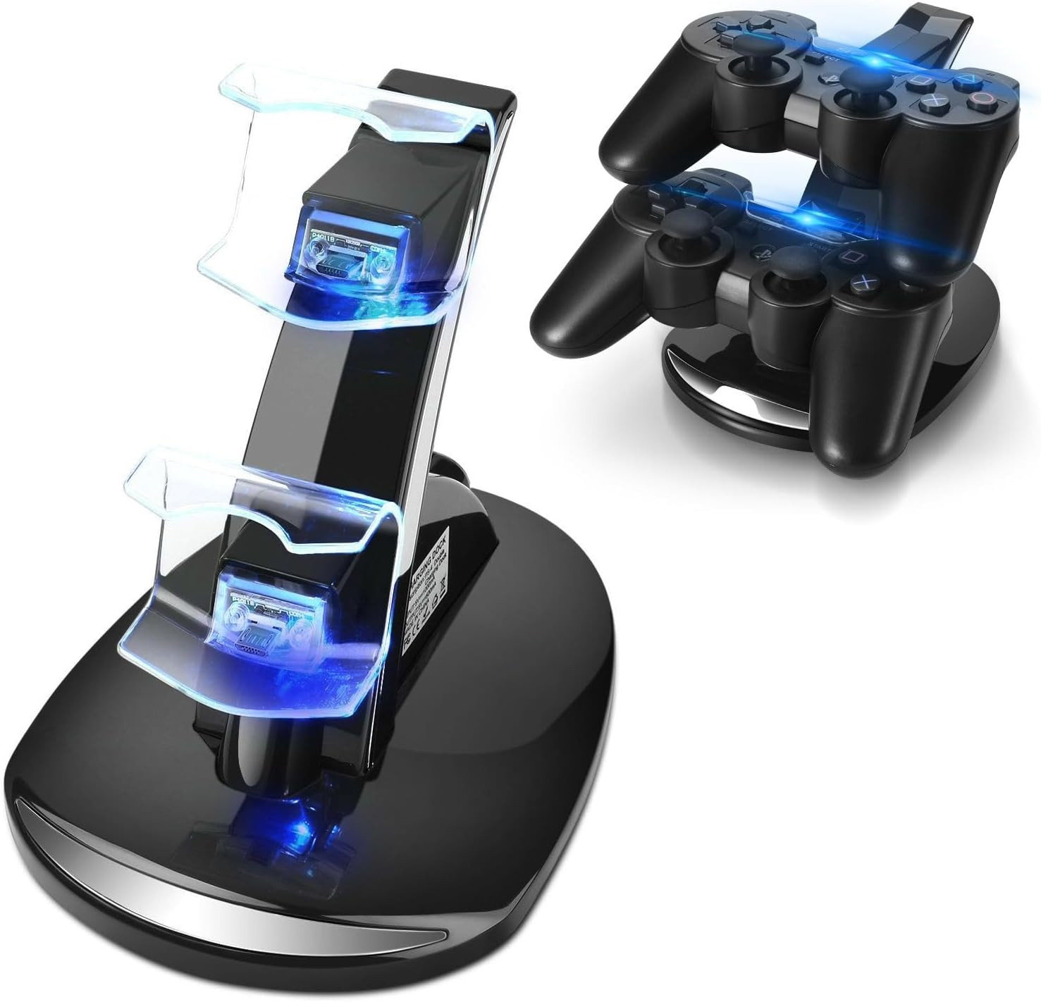TNP Compatible with PS3 Controller Charger Stand for Sony Playstation 3 Controll