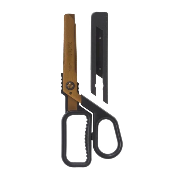ZACCC SH1358N Cardboard Cutter Scissors Titanium Blade Dark Gray NEW