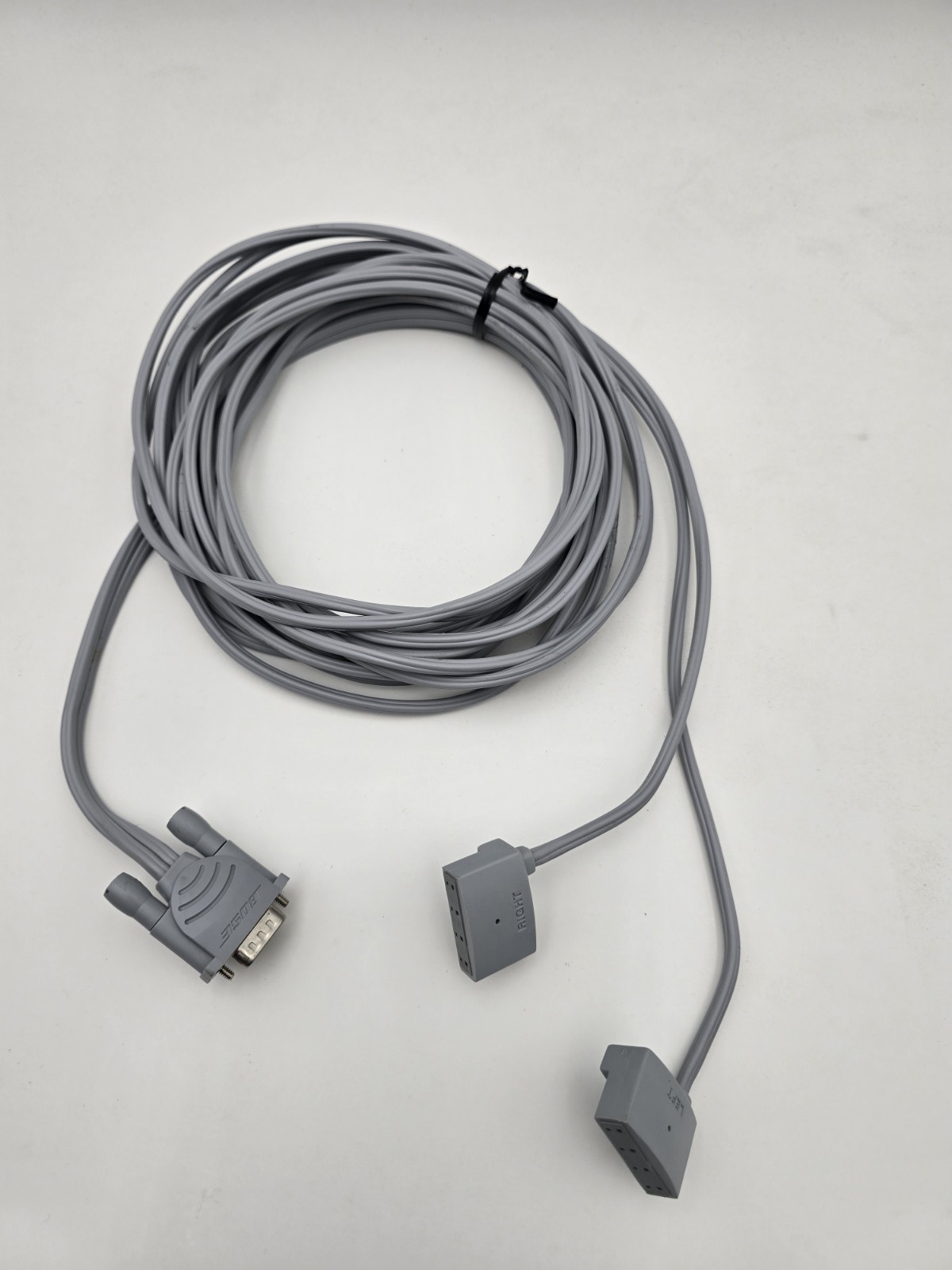 BOSE AV 3-2-1 GS 321 Series I II III  SPEAKER CABLE WIRE OEM Works Grey