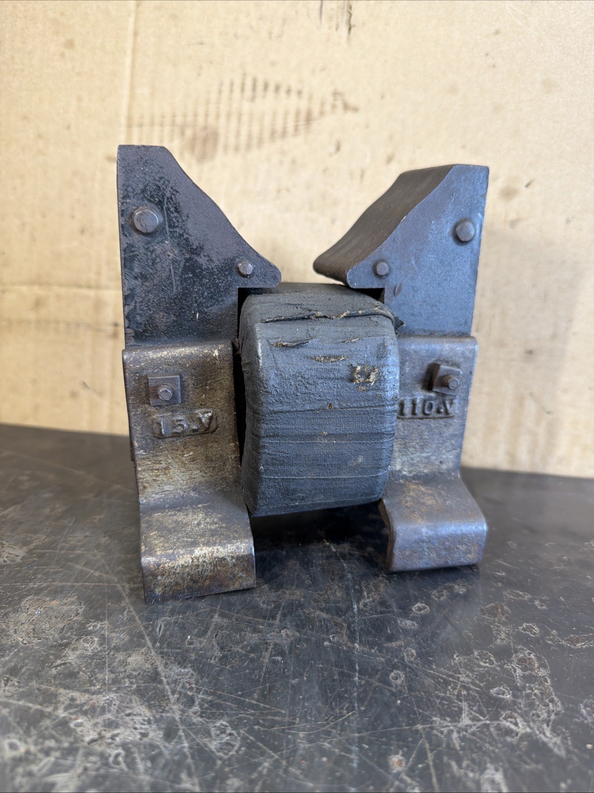 Antique Armature Growler Industrial Steampunk Voltage Neat
