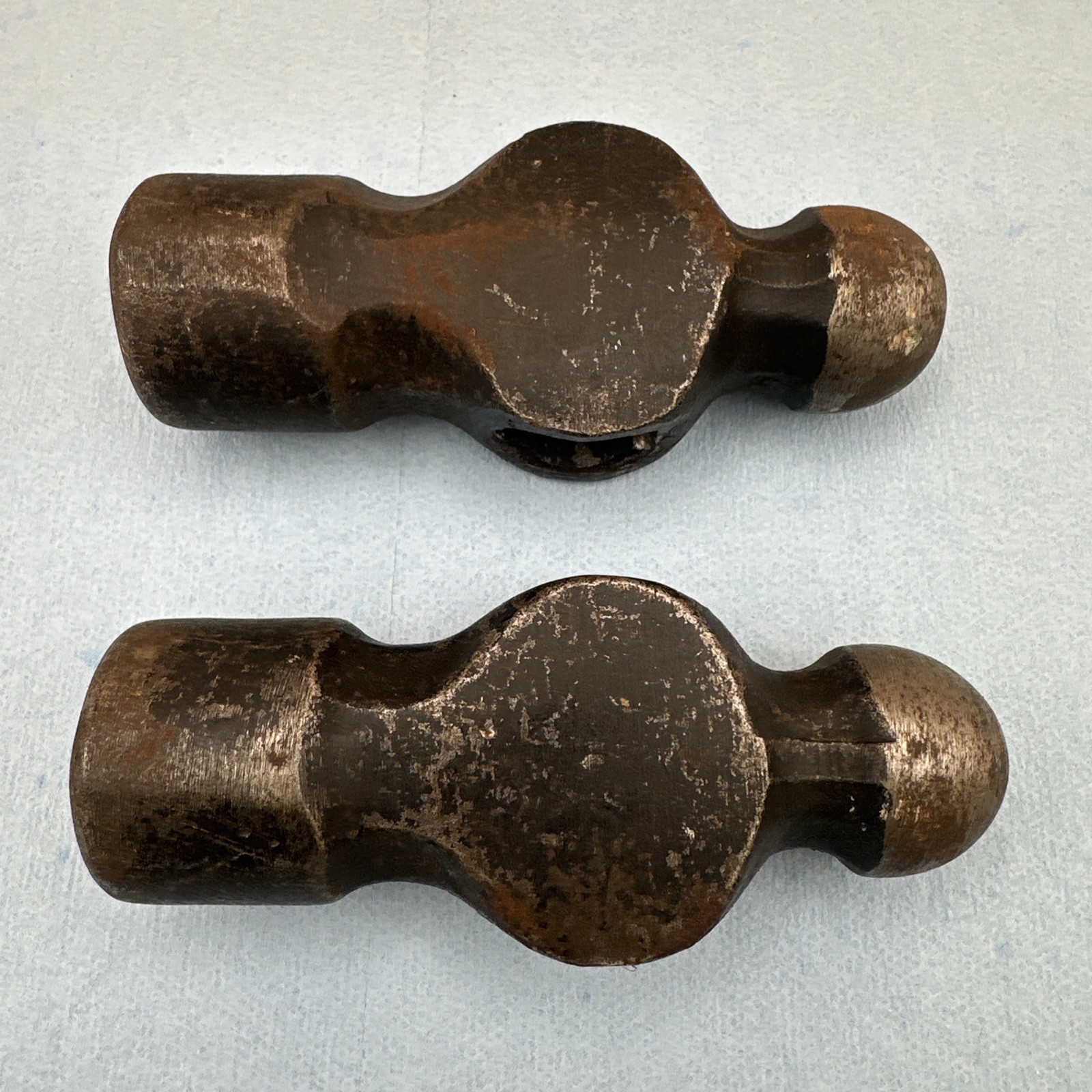 Two Vintage 32 Oz Ballpeen Hammer Heads W/ Circle M