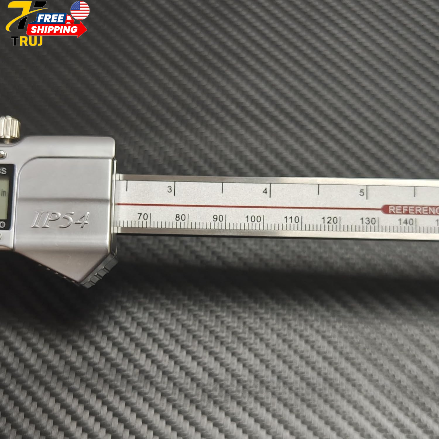 Digital Calipers with Large Measuring Faces for Wire Rope Electronic Caliper Mea