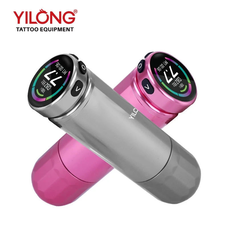 Wireless Rotary Tattoo Pen Display Multi Voltage Control Ergonomic Lightweight