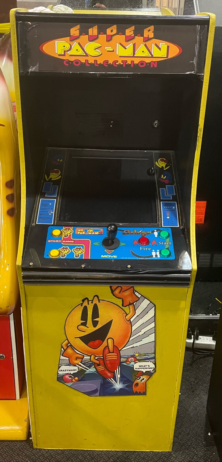 PAC-MAN MULTICADE ARCADE MACHINE