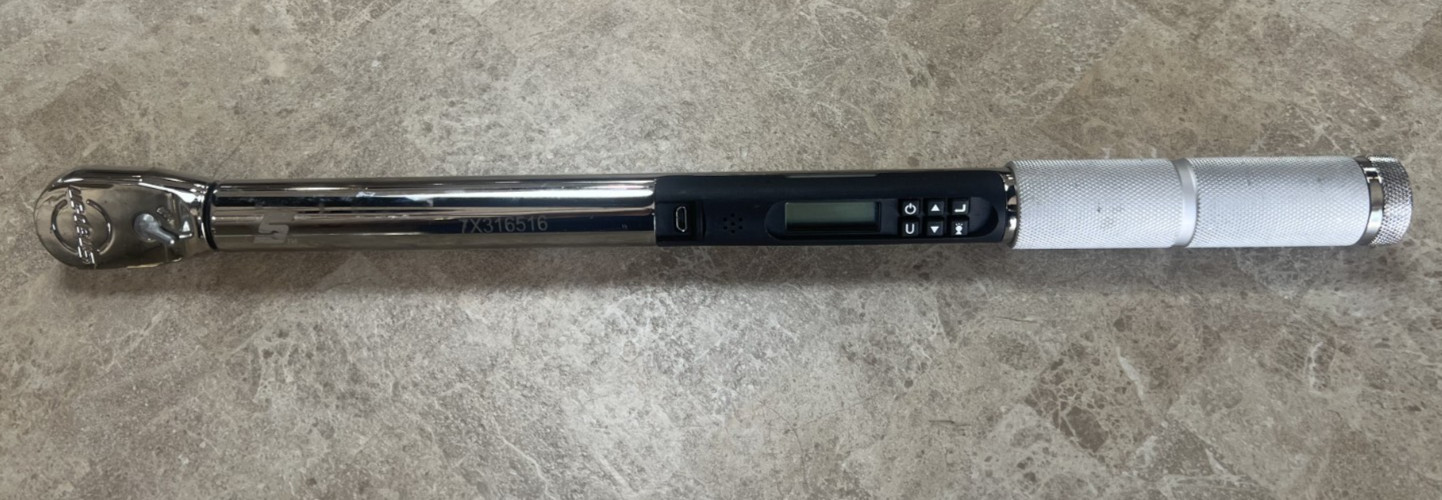 Snap-On CTECH2MR1200 Torque Wrench 3/8" Fixed-Head ControlTech 60-1200 in lb.