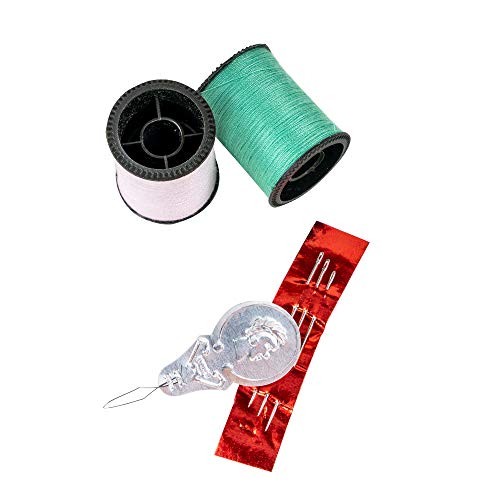 60642 100% Spun Polyester Thread Assorted Colors 12 Count () 1-Pack