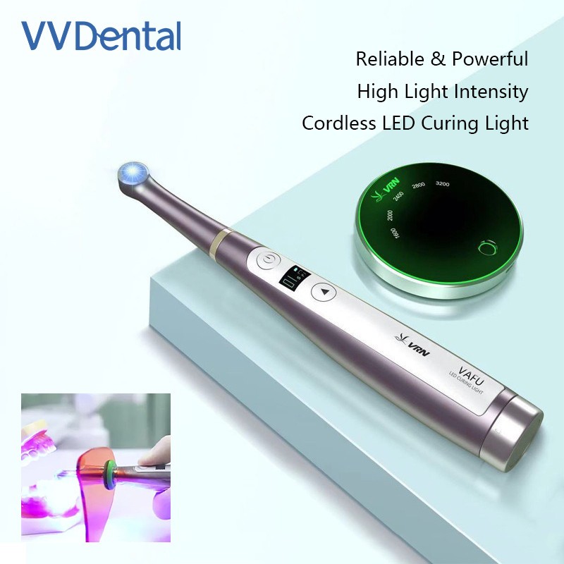Dental Photopolymerize Lamp LED Curing Light Ultra Power 3200mW/cm² Multi Lens