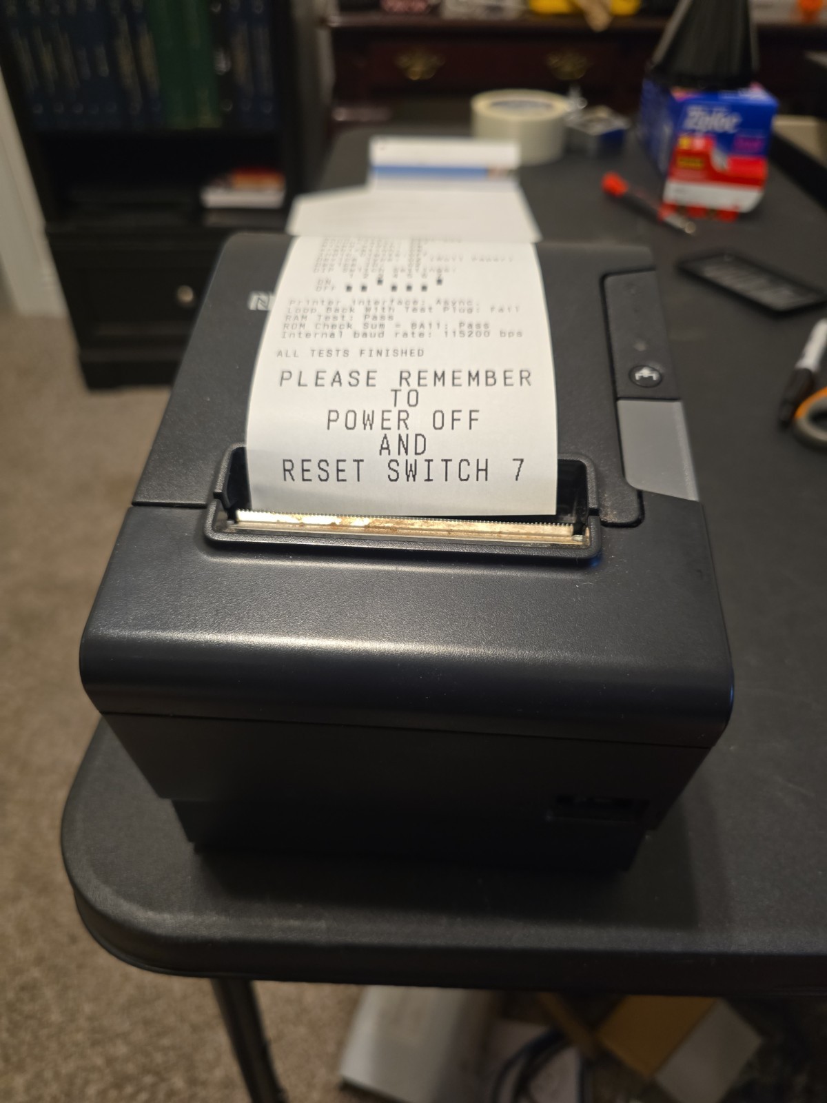 Epson TM-T88VI M338A Compact POS Thermal Receipt Printer IDN/USB/LAN