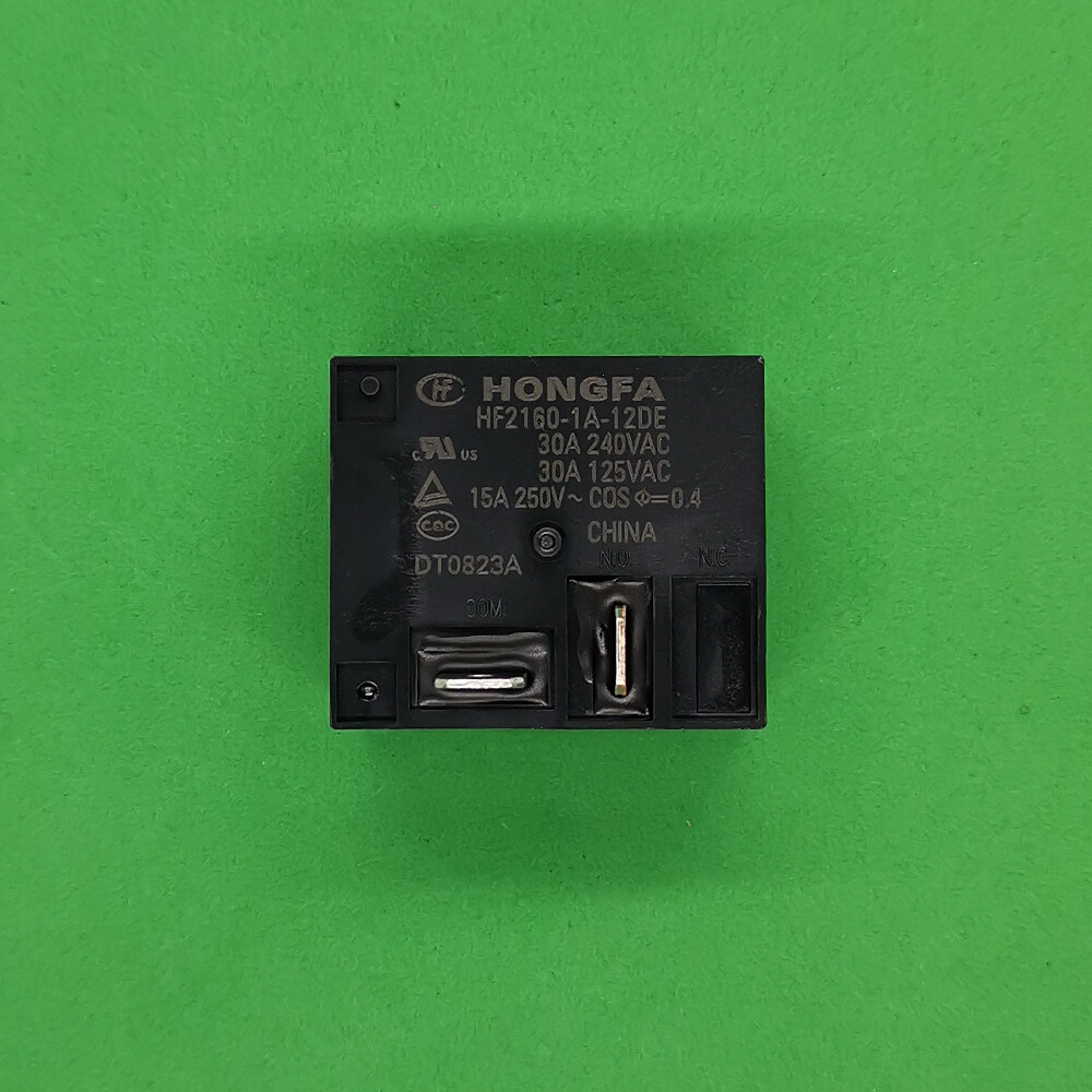 1pc HF2160-1A-12DE 12V DC 30A 240VAC 4Pin PCB Power Relay Original HONGFA