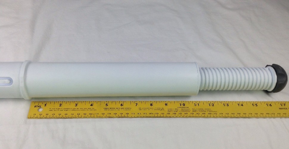 QTY 4 PVC REPLACEMENT ADJUSTABLE LEG 50-B670-B1 1 RUBBER TIP FREE SHIPPING