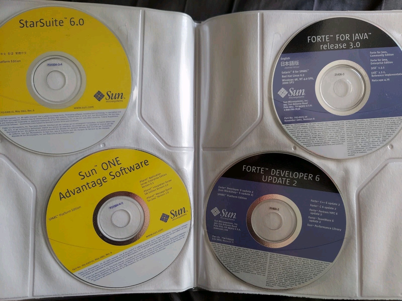 Sun Microsystems Solaris 9 Operating System Environment OS Install SPARC DVD CD