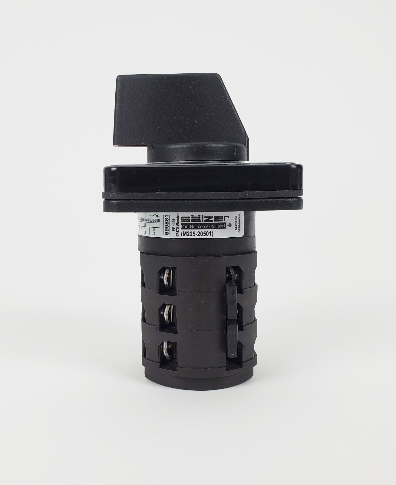 Salzer M225-SE0737 Rotary Cam Switch, New!