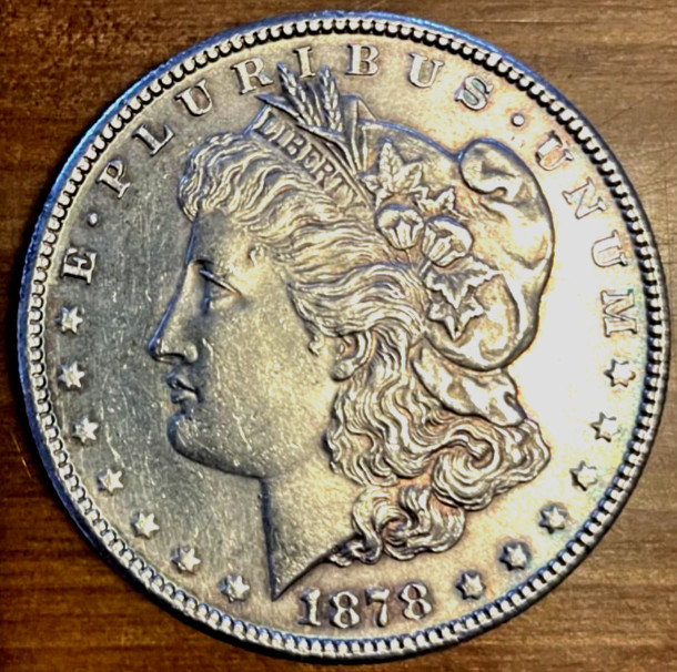 1878-s morgan dollar-uncirculated