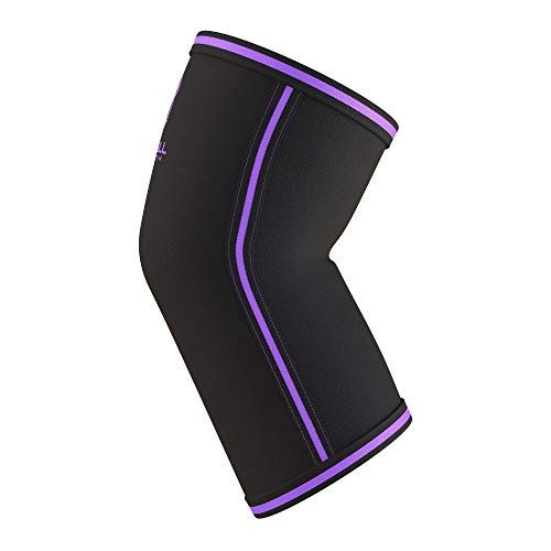 Elbow Sleeves 5mm (1 Pair) - High Performance Elbow XX-Large Black/Purple