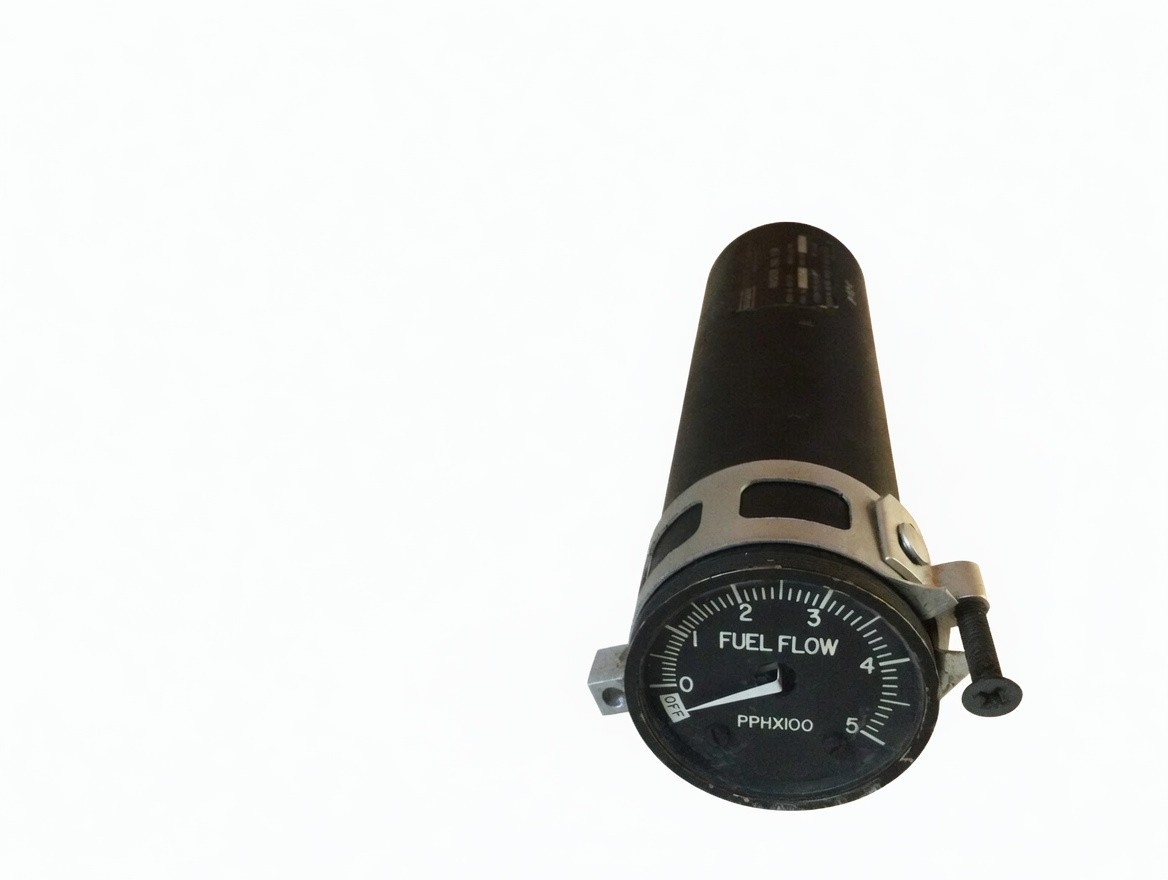 Cessna Ragen DSFF1785 Fuel Flow Indicator 9910338-1 28V 0-500 PPH -Tested Good