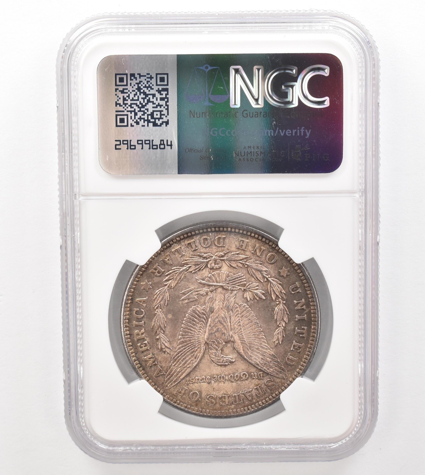 1921 Morgan Silver Dollar MS63 NGC Beautiful Tone *3177