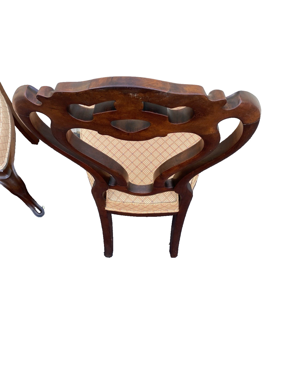 66456 Pair Antique Victorian Side Chair s