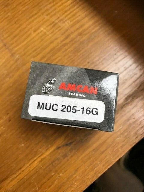 AMCAN MUC205-16G Stainless Steel Bearing