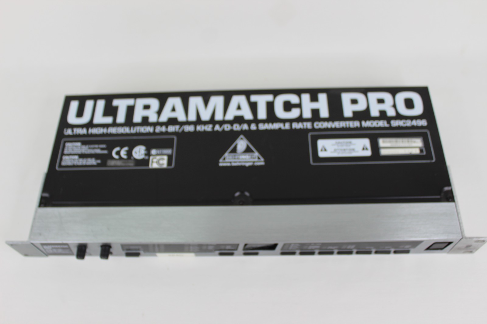 Behringer UltraMatch Pro 24-Bit/96 KHZ A/D-D/A & Sample Rate Converter SRC2496
