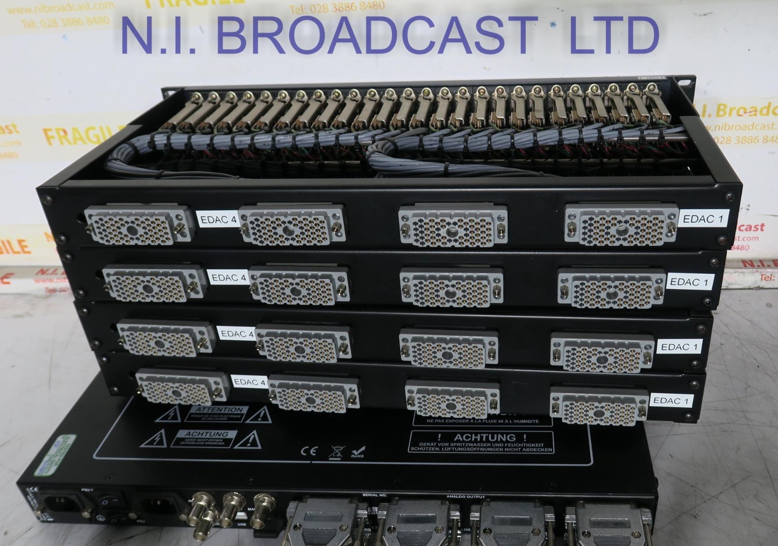 Dotec  Andiamo  32channel madi AD / DA converter with jackfields +cables
