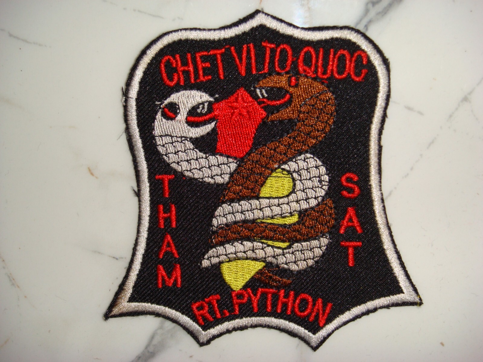 US MACV-SOG RT PYTHON,  VIETNAM WAR  PATCH